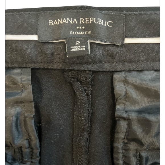 Women’s Banana Republic Sloan Fit Black Slacks Size 2 - Picture 5 of 10